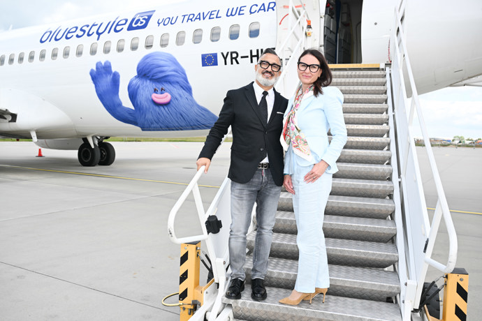 FOTO: Majitel CK Blue Style Imed Jeddai a Lenka Pátek, expertka na cestování a obchodní ředitelka CK Blue Style. – stránka 11