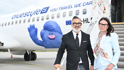FOTO: Majitel CK Blue Style Imed Jeddai a Lenka Pátek, expertka na cestování a obchodní ředitelka CK Blue Style.