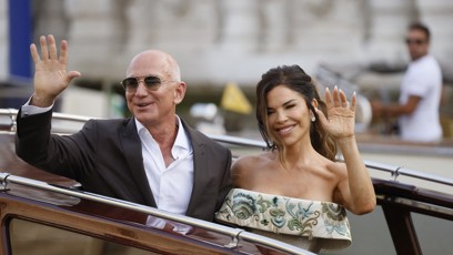 FOTO: Jeff Bezos se svou novou manželkou.