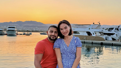 FOTO: Kamila Nývltová se syrským partnerem Eddie Ramadanem.