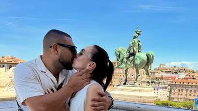 FOTO: Eddie Ramadan požádal Nývltovou o ruku.