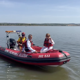 Oba měli úsměv od ucha k uchu.