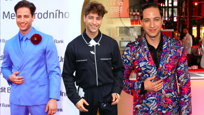 FOTO: Milan Peroutka patřil mezi nejlépe oblékané muže.