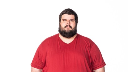 FOTO: Tomáš váží neuvěřitelných 265 kilogramů.