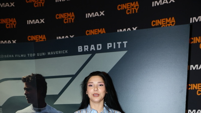 FOTO: Pam Rabbit na premiéře filmu F1.