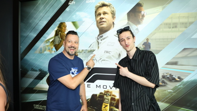 FOTO: Michal Kavalčík na premiéře filmu Formule 1.