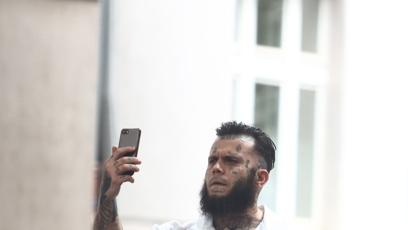 FOTO: Leo Beránek si zašel k holiči.