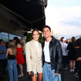 Andrea Bezděková s partnerem Sebastianem.