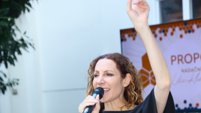 FOTO: Zazpívala Olga Lounová.