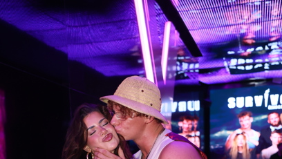 FOTO: Pavel Tóth a Dominique Alagia vypadají šťastně.