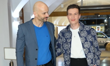 Daniel Krejčík přišel v doprovodu partnera.