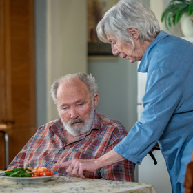 Vlasta Pešek se nedávno vrátil domů z nemocnice.