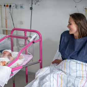 Vanda se konečně stala maminkou.