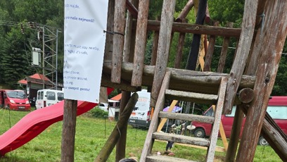 FOTO: Na festovalu si hrály i malé děti.