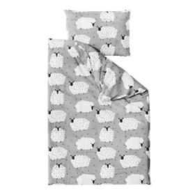 Krepové povlečení WHITE SHEEPS z e-shopu Výprodejpovleceni.cz. Cena po slevě: 319 Kč (běžně 399 Kč)