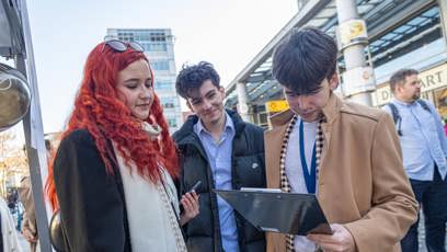 FOTO: Katerina Demetrashvili je studentkou práv a členkou Mladého Pirátstva.