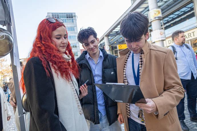 FOTO: Katerina Demetrashvili je studentkou práv a členkou Mladého Pirátstva. – stránka 4