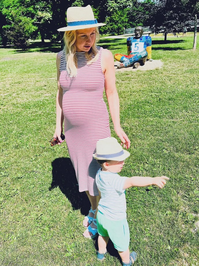 FOTO: Olga Vojtěchová čeká další miminko.
