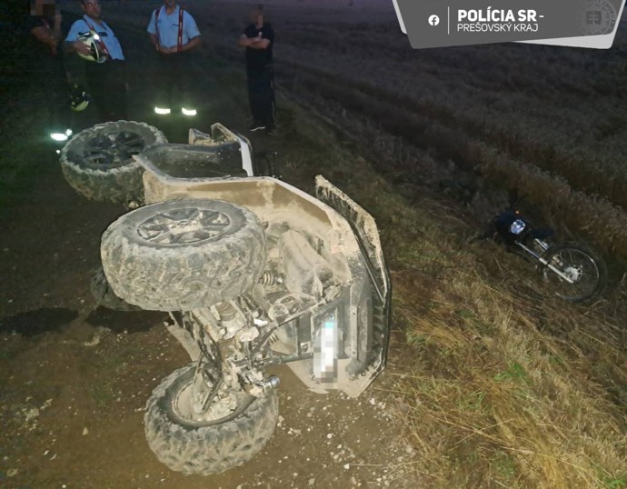 FOTO: Vaľovčin měl nehodu na čtyřkolce. – stránka 2