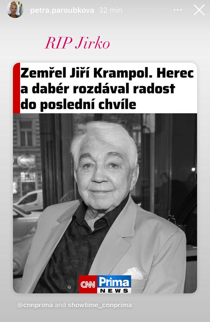 FOTO: Petra Paroubková sdílela stručný vzkaz. – stránka 203