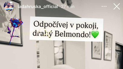 FOTO: Láďa Hruška sdílej stručný vzkaz.