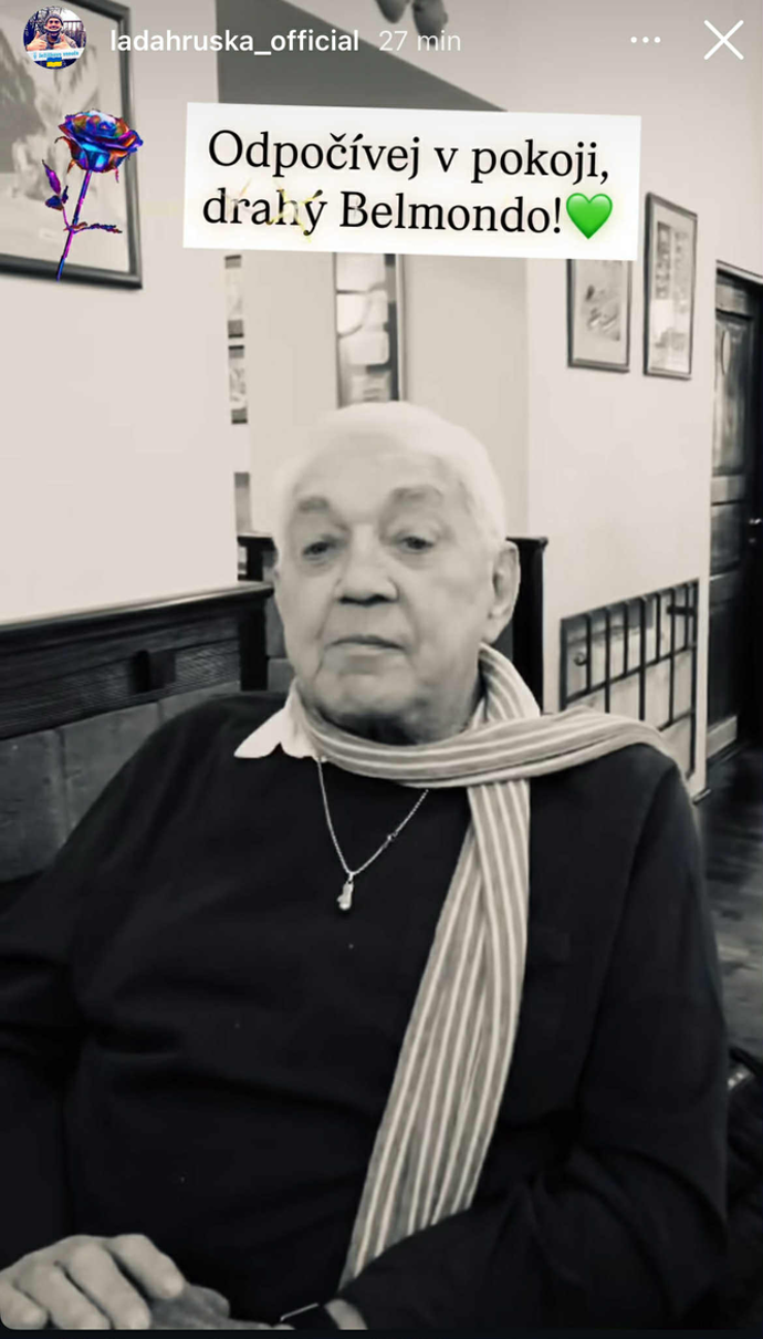 FOTO: Láďa Hruška sdílej stručný vzkaz. – stránka 202