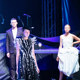 Takhle to Stelle Ginger slušelo na módní přehlídce. 