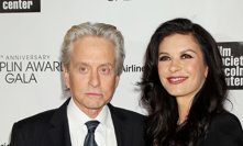 Catherine Zeta-Jones s manželem Michaelem Douglasem.