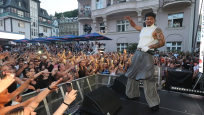FOTO: Ben Cristovao roztančil téměř celé Karlovy Vare.