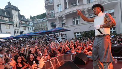 FOTO: Ben Cristovao roztančil téměř celé Karlovy Vare.