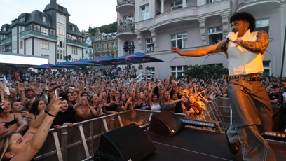 FOTO: Ben Cristovao roztančil téměř celé Karlovy Vare.
