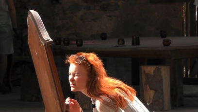 FOTO: Mary během Farmy.