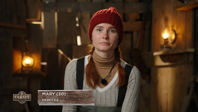 FOTO: Mary měla pomočený spacák.