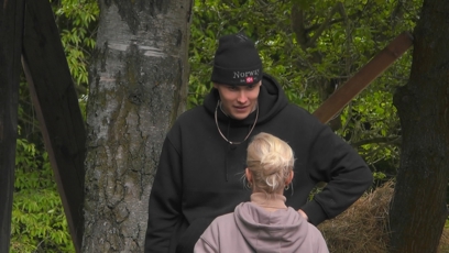 FOTO: Luktuma při rozhovoru.