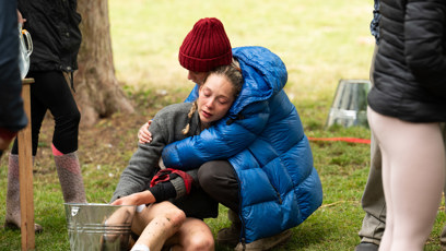 FOTO: Veve byla úplně vyčerpaná.