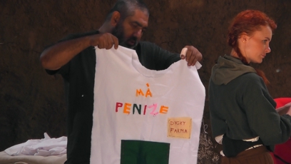 FOTO: Zdeněk měl originální výzdobu svého oděvu.