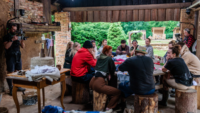 FOTO: Natáčení Farmy.