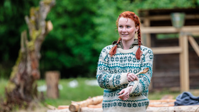 FOTO: Marie už si na farmě celkem zvykla.