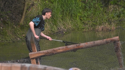 FOTO: Luktuma při práci.