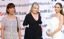 Celebrity na UniCredit party.