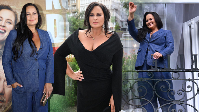 FOTO: Jitka Čvančarová měla náročný pracovní den ve Varech. – stránka 22