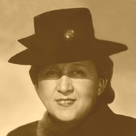 Manželka lékaře Lyčky, Břetislava. Tuto ženu u sebe schovala Anna Letenská.