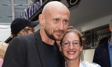 Zamilovaná Marta Dancingerová se svým přítelem Markem Pospíchalem. 