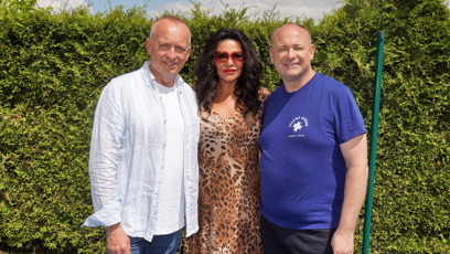 FOTO: Karel Voříšek, Ilona Csáková a David Novotný.
