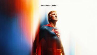 FOTO: Donald Trump jako Superman.
