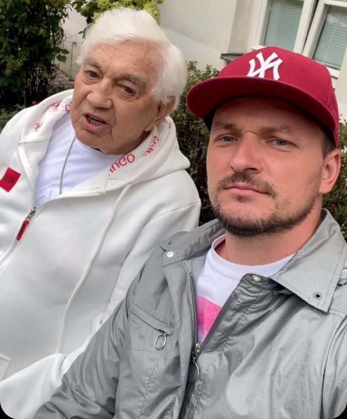 FOTO: Jiří Krampol a Teniskožrout Tomáš Zajíc