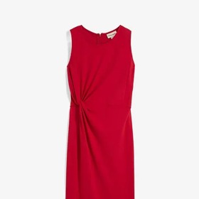 Midi šaty s řasením, Bonprix, 429 Kč