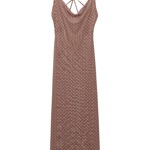 Tylové midi šaty s puntíky, Pull&Bear, 849 Kč