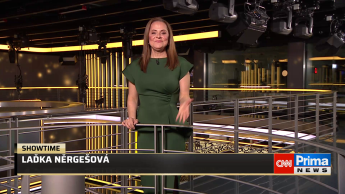 FOTO: Moderátorka pořadu ShowTime Laďka Něrgešová. – stránka 18