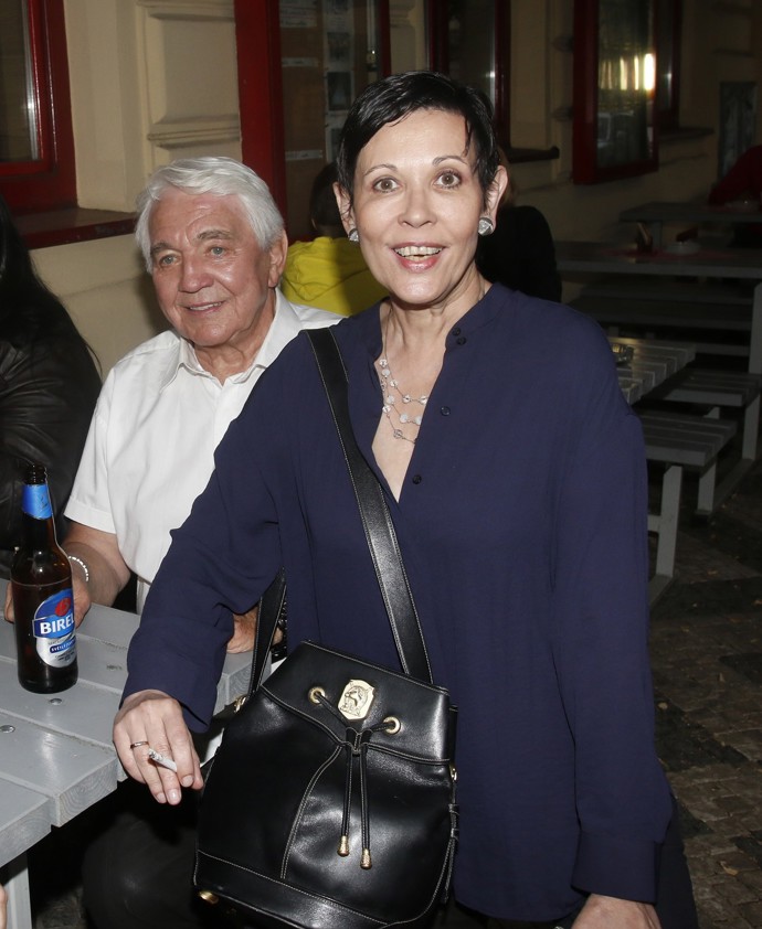 FOTO: Jiří Krampol a Marta Krampolová se kamarádili i po rozvodu.